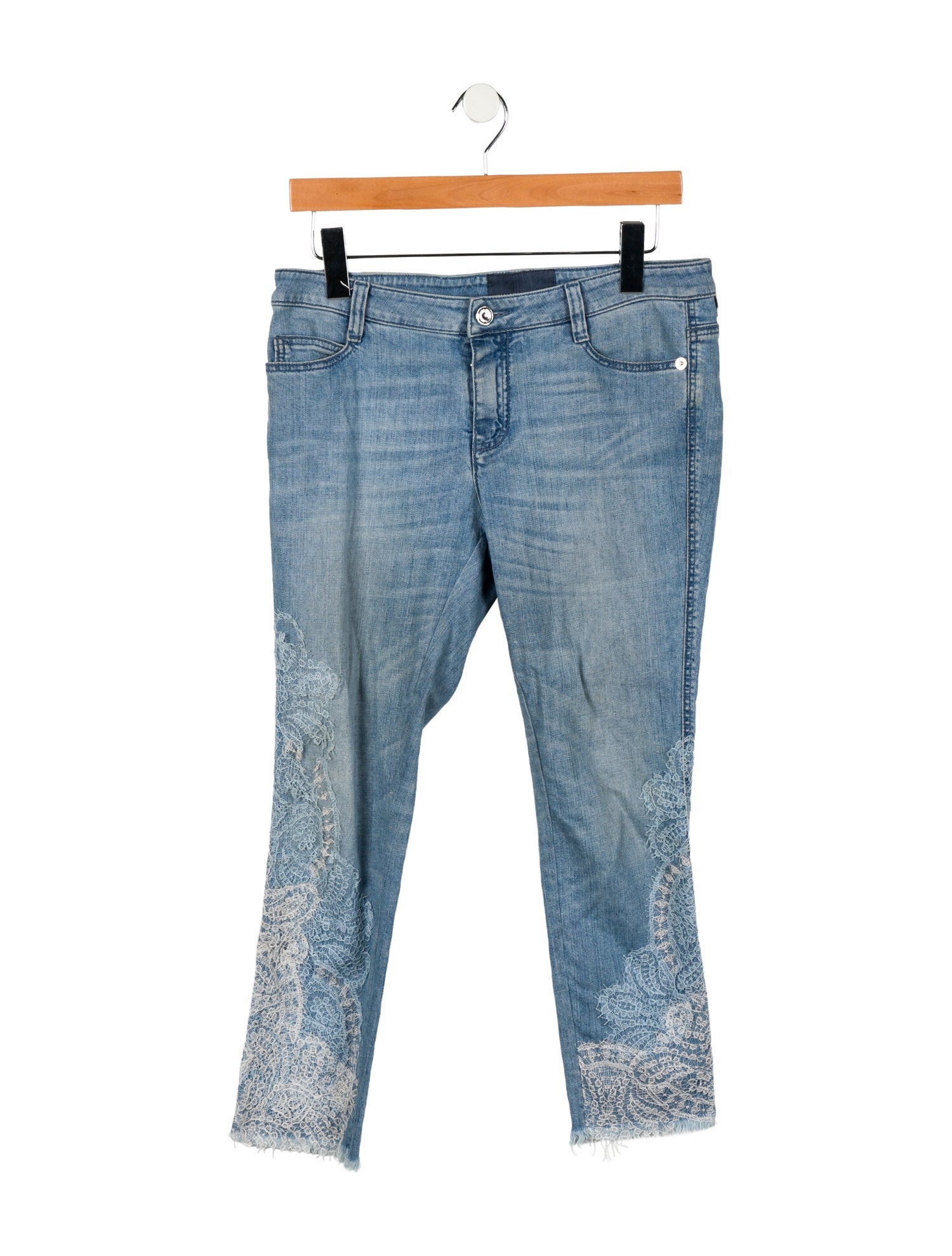 Ermanno Scervino Mid-Rise Skinny Leg Jeans