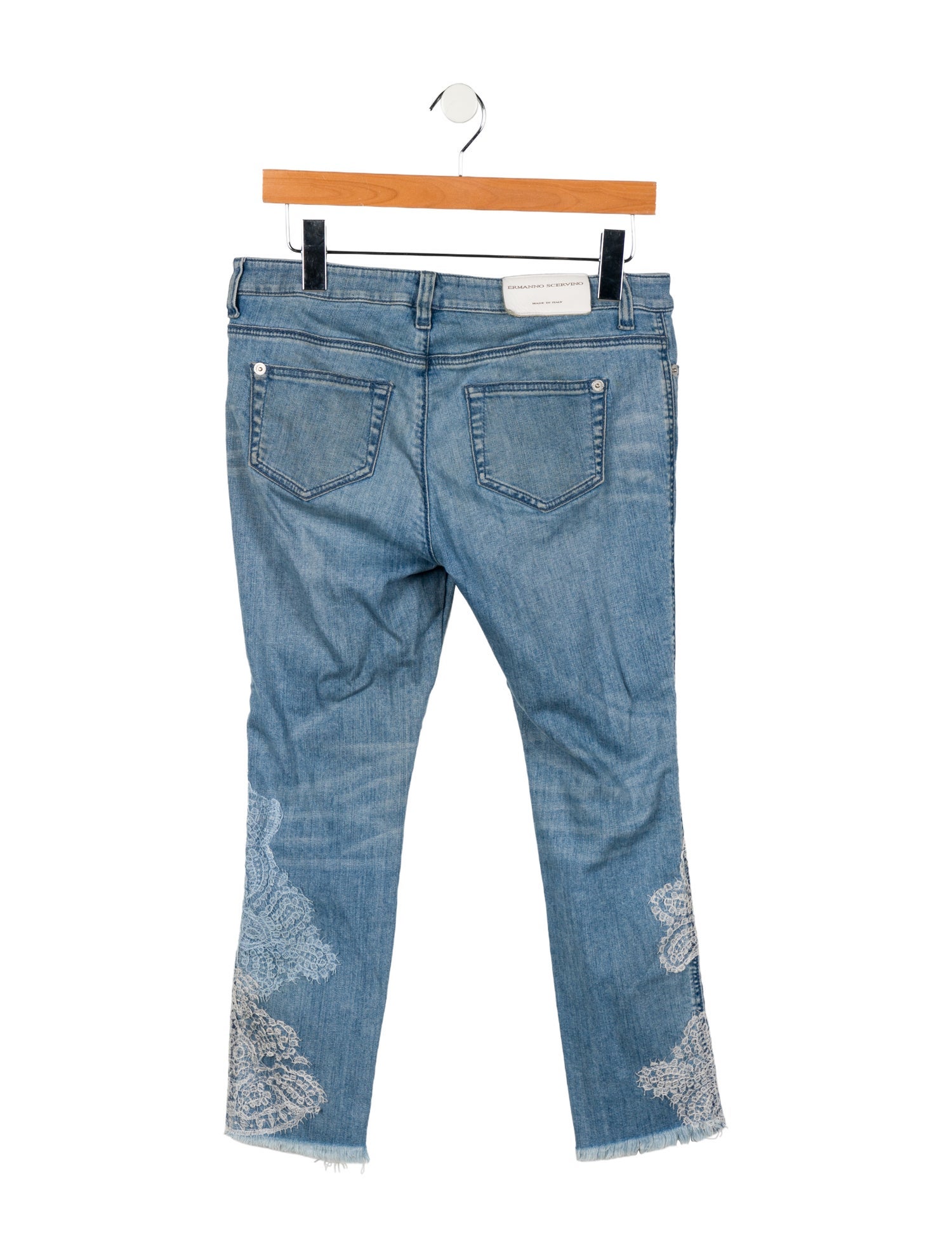 Ermanno Scervino Mid-Rise Skinny Leg Jeans