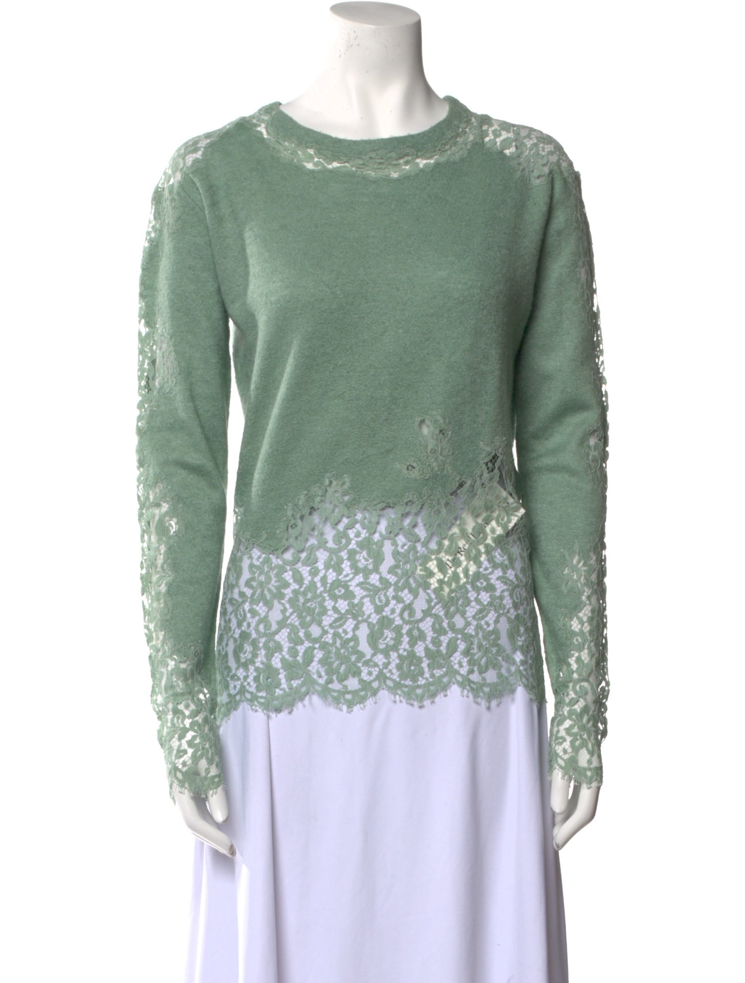 Ermanno Scervino Cashmere Scoop Neck Sweater