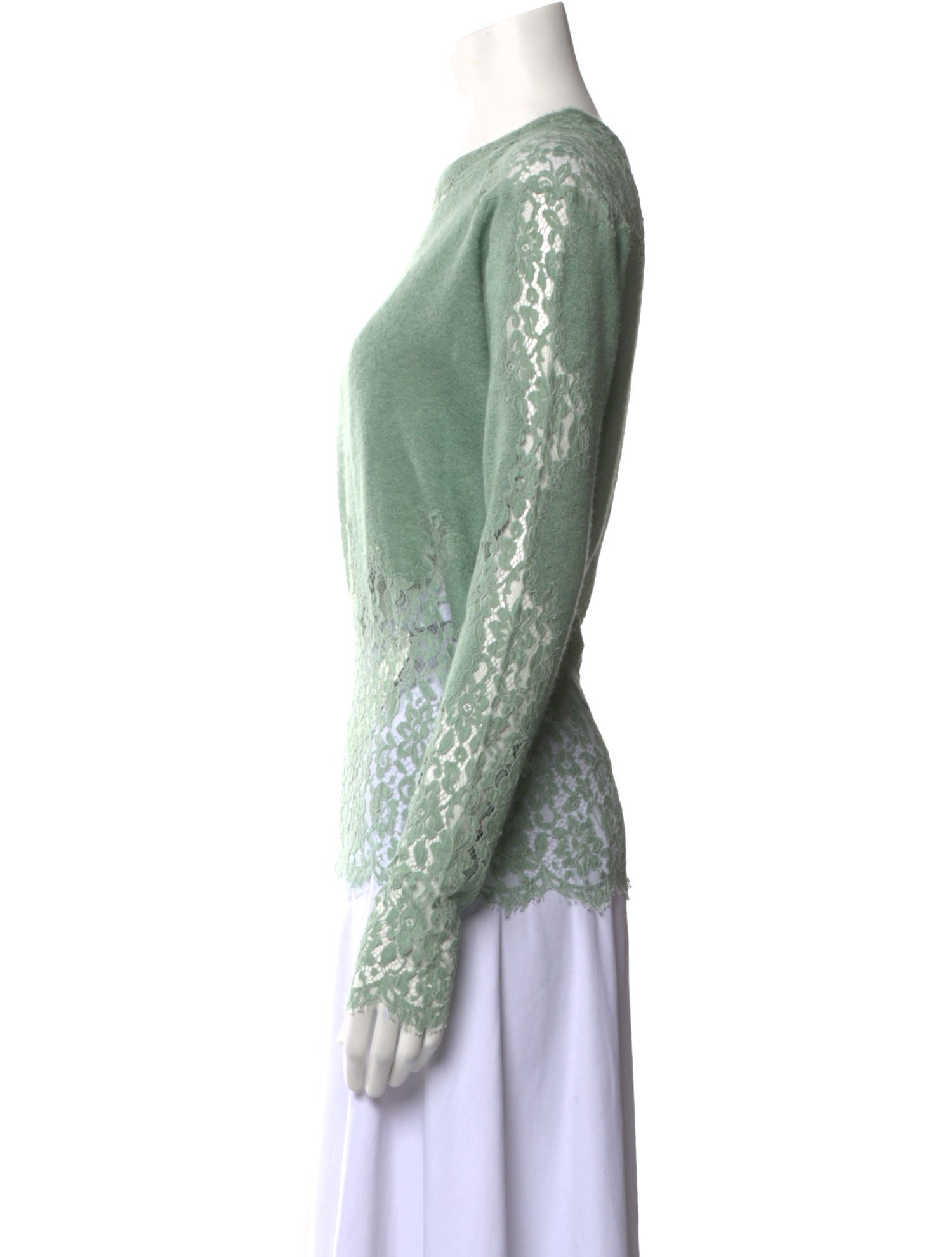 Ermanno Scervino Cashmere Scoop Neck Sweater