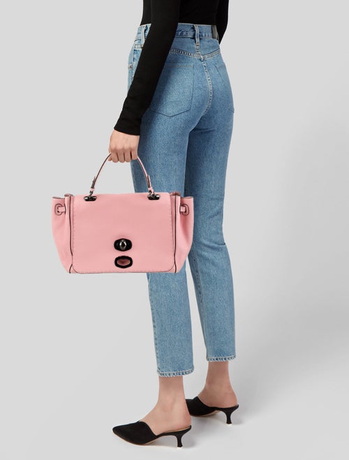 Ermanno Scervino Leather Top Handle Bag