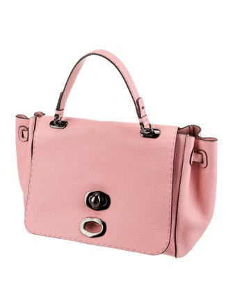 Ermanno Scervino Leather Top Handle Bag