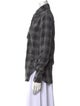 Ermanno Scervino Plaid Print Long Sleeve Button-Up Top