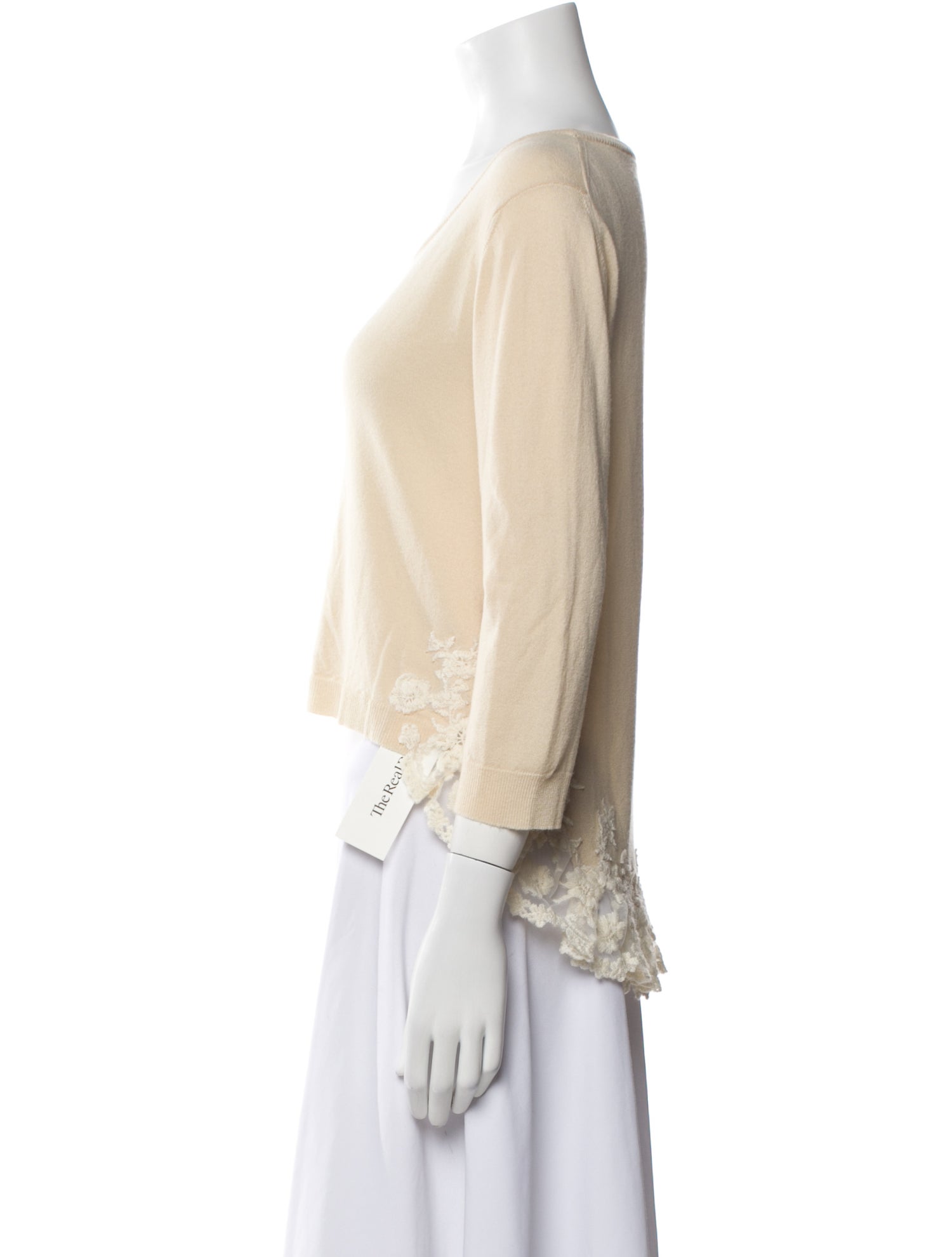 Ermanno Scervino Cashmere Scoop Neck Sweater