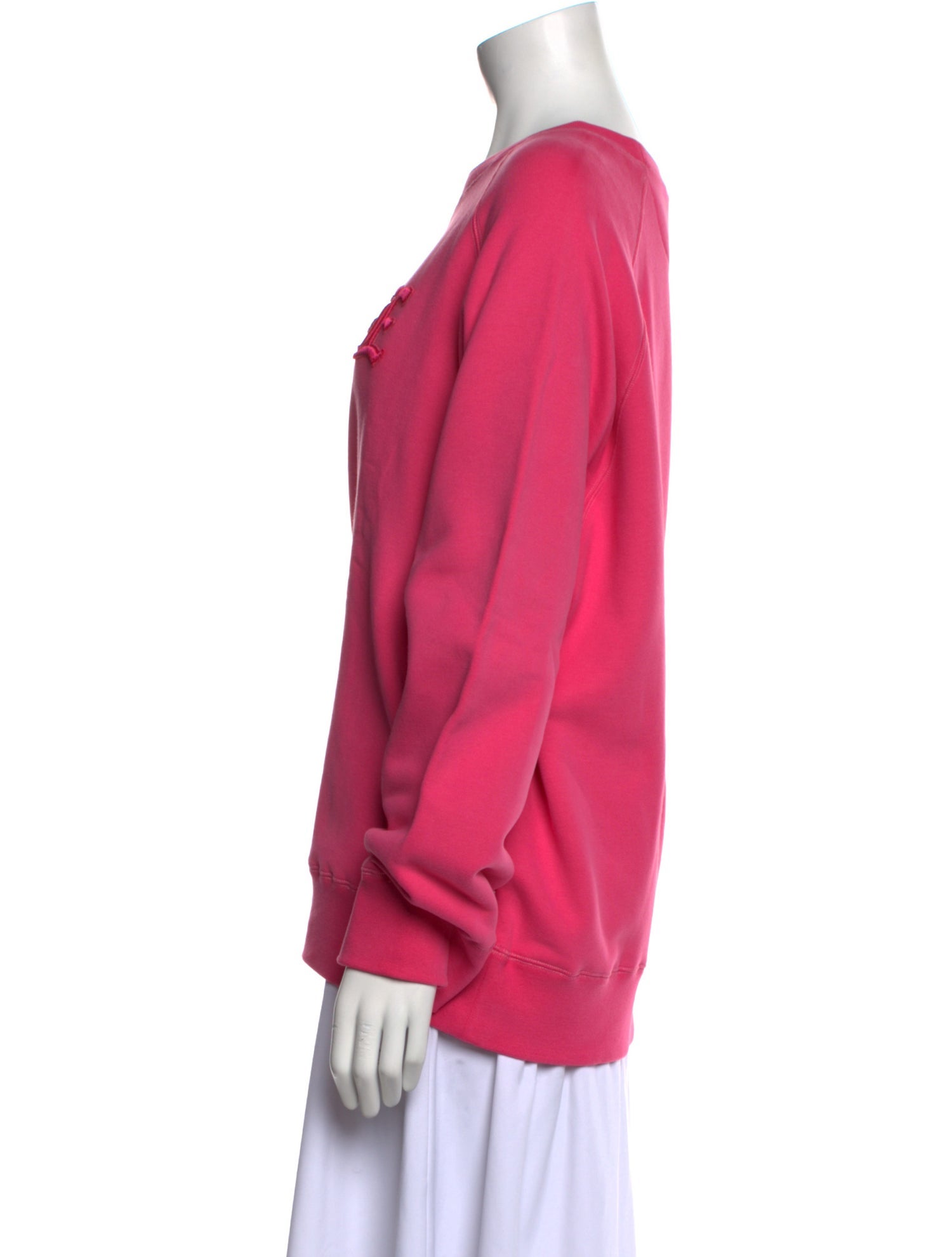 Ermanno Scervino Crew Neck Long Sleeve Sweatshirt
