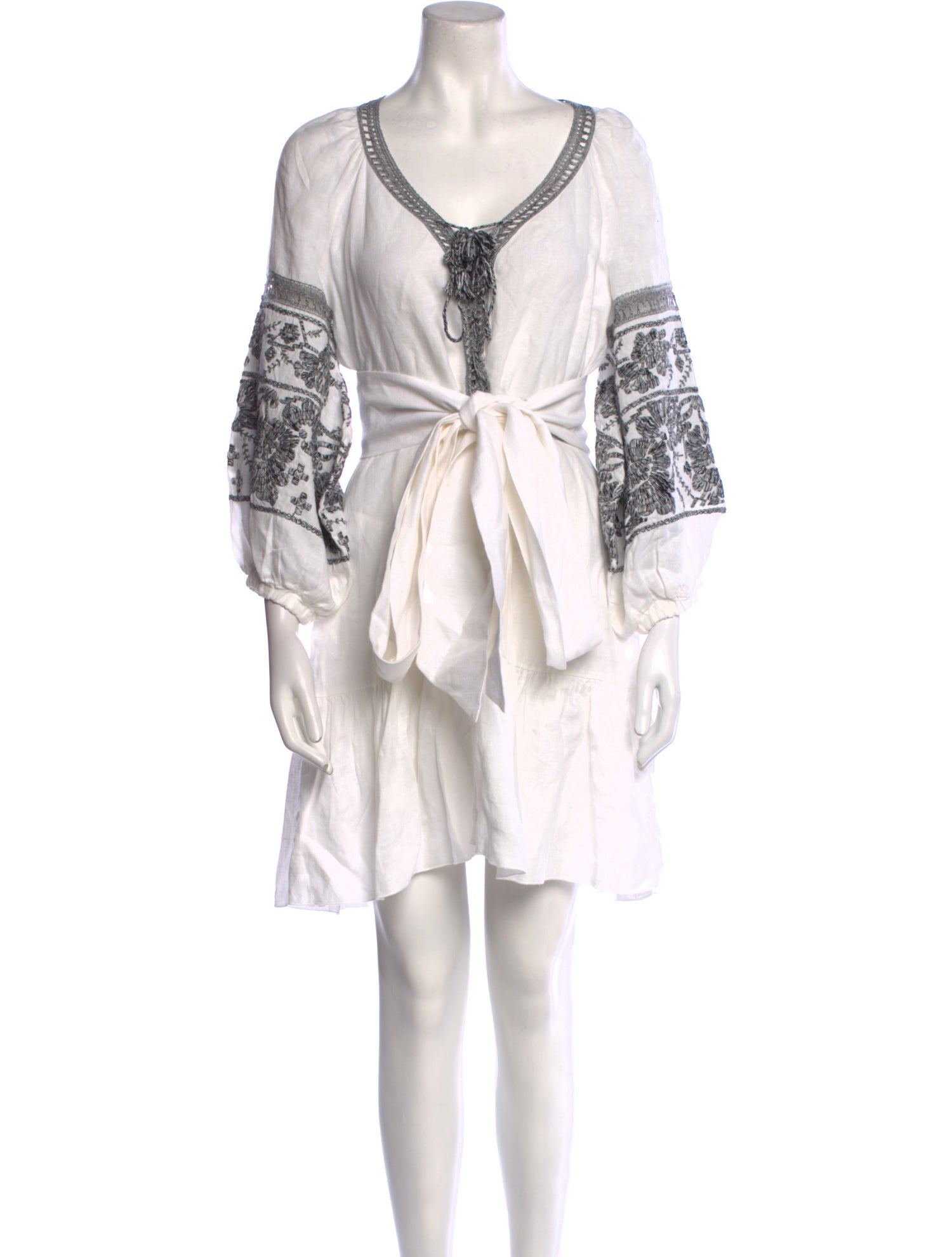 Ermanno Scervino Printed Knee-Length Dress