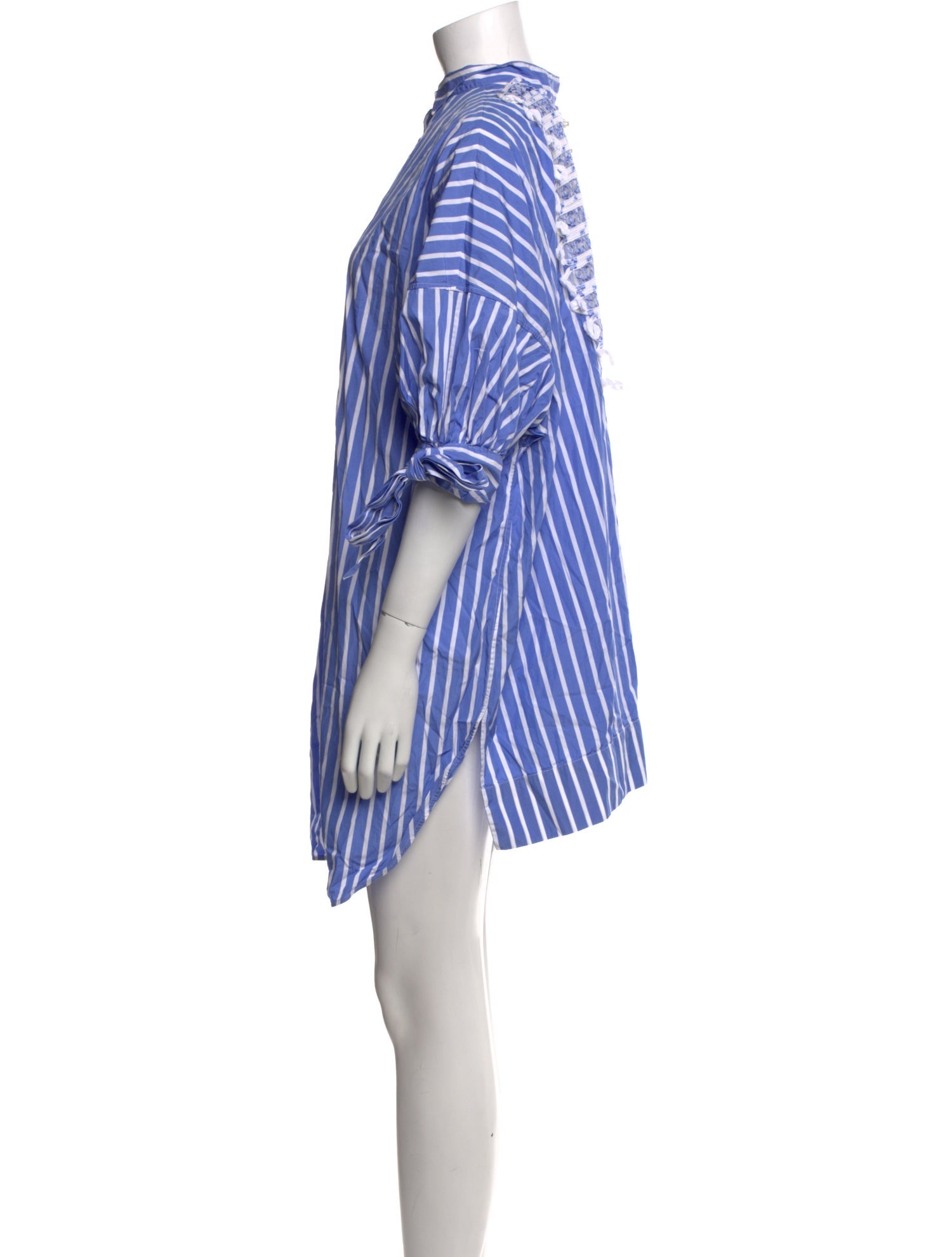 Ermanno Scervino Striped Mini Dress