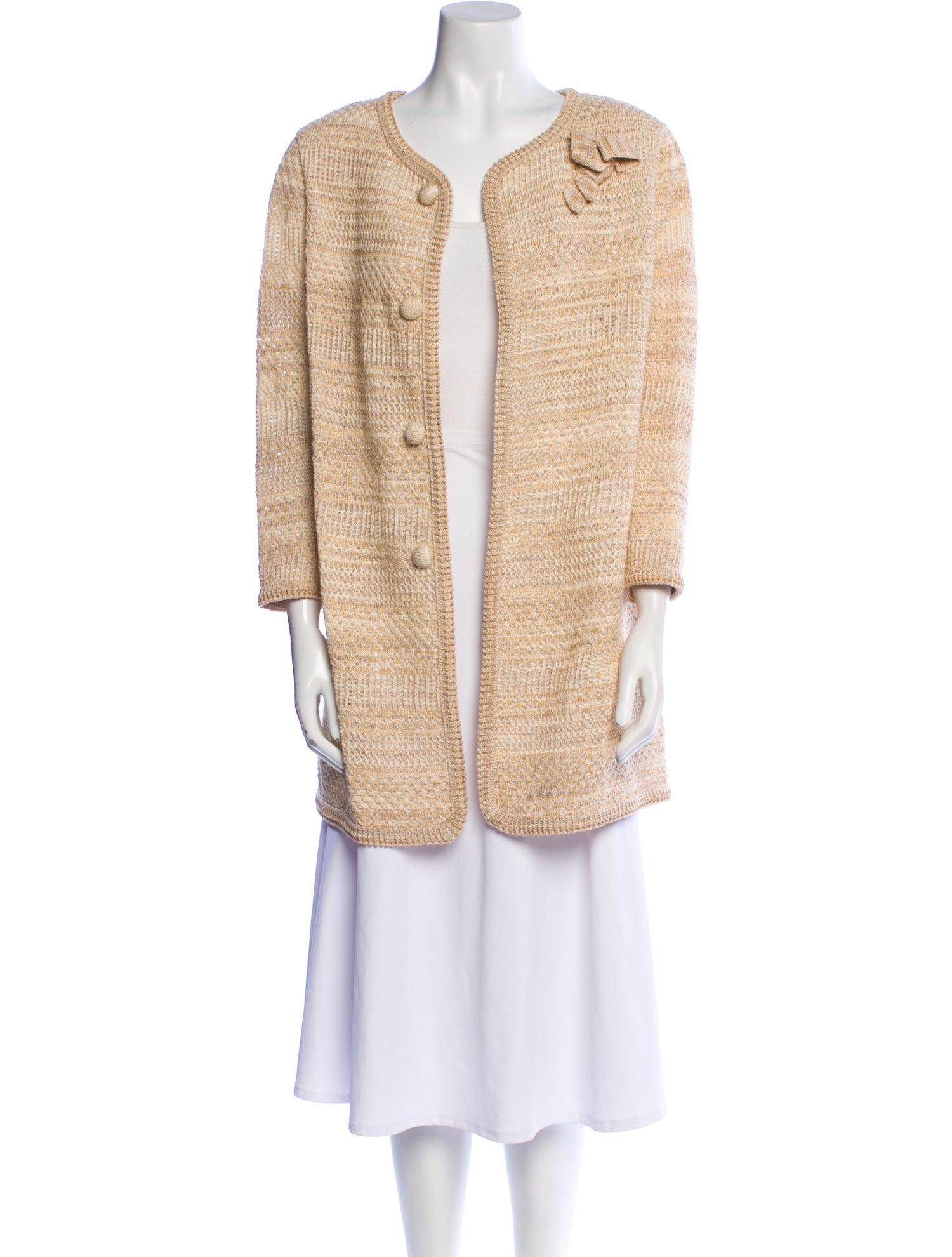 Ermanno Scervino Tweed Pattern Jacket
