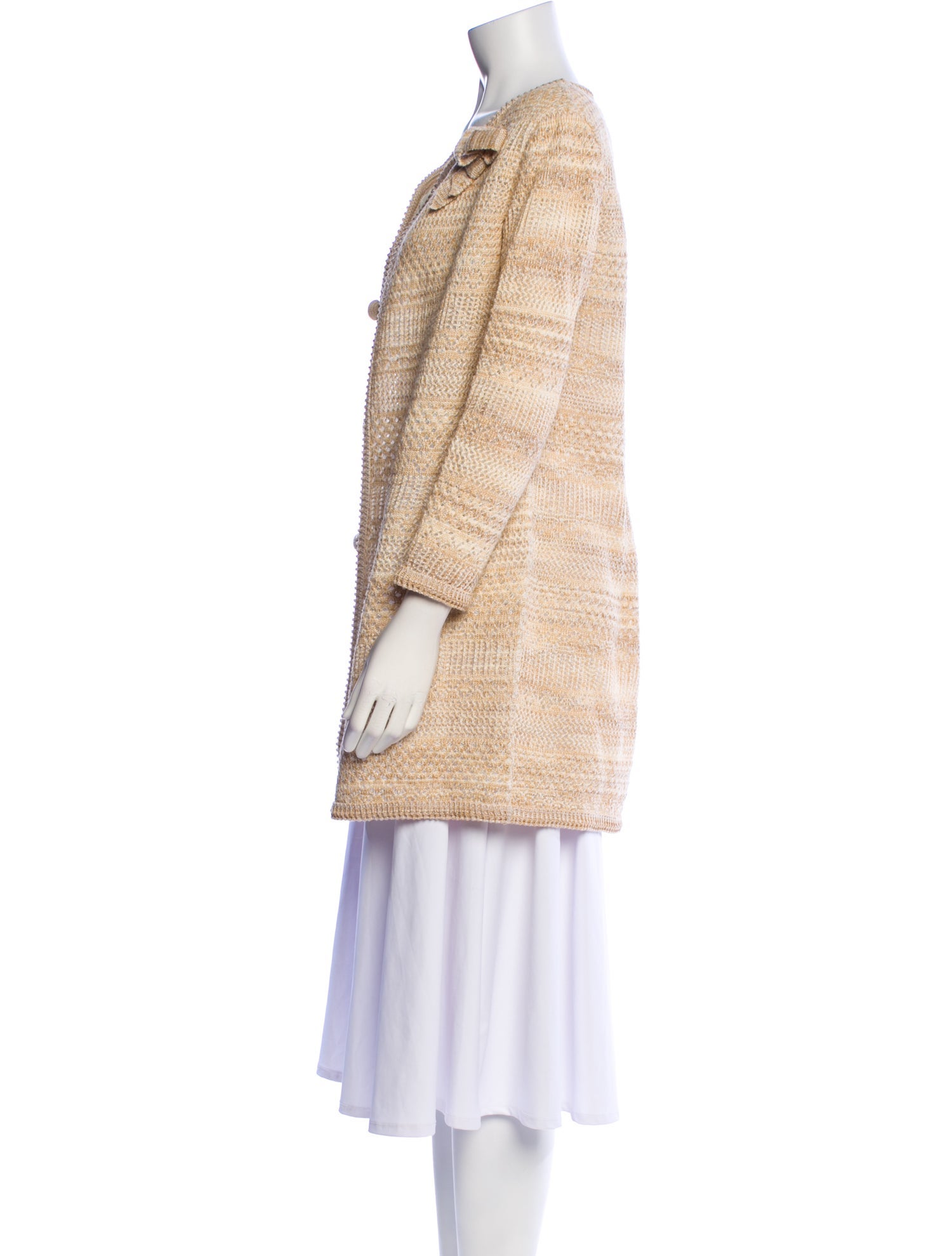 Ermanno Scervino Tweed Pattern Jacket