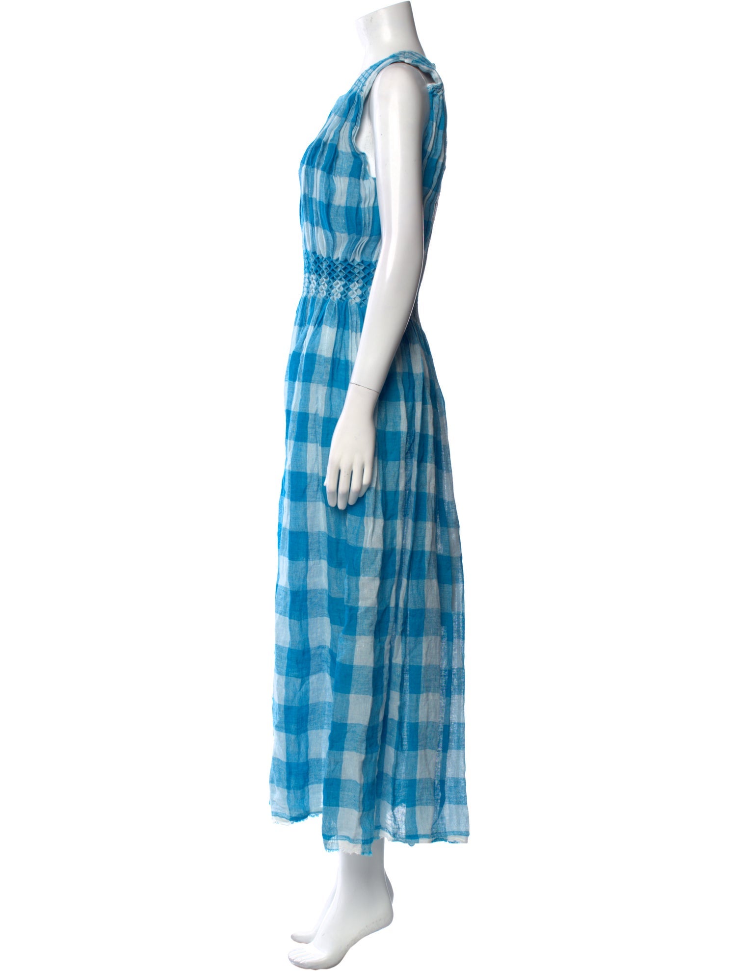 Ermanno Scervino Linen Long Dress