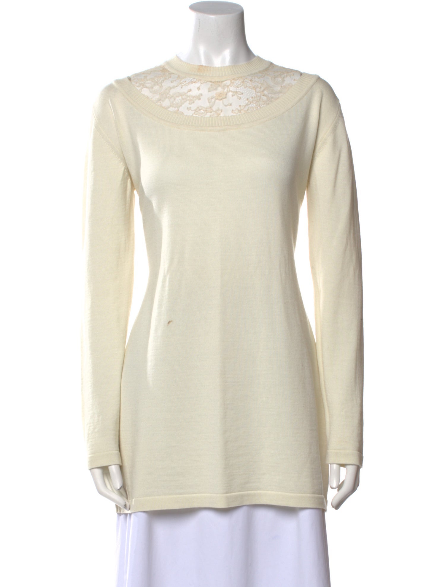 Ermanno Scervino Crew Neck Sweater