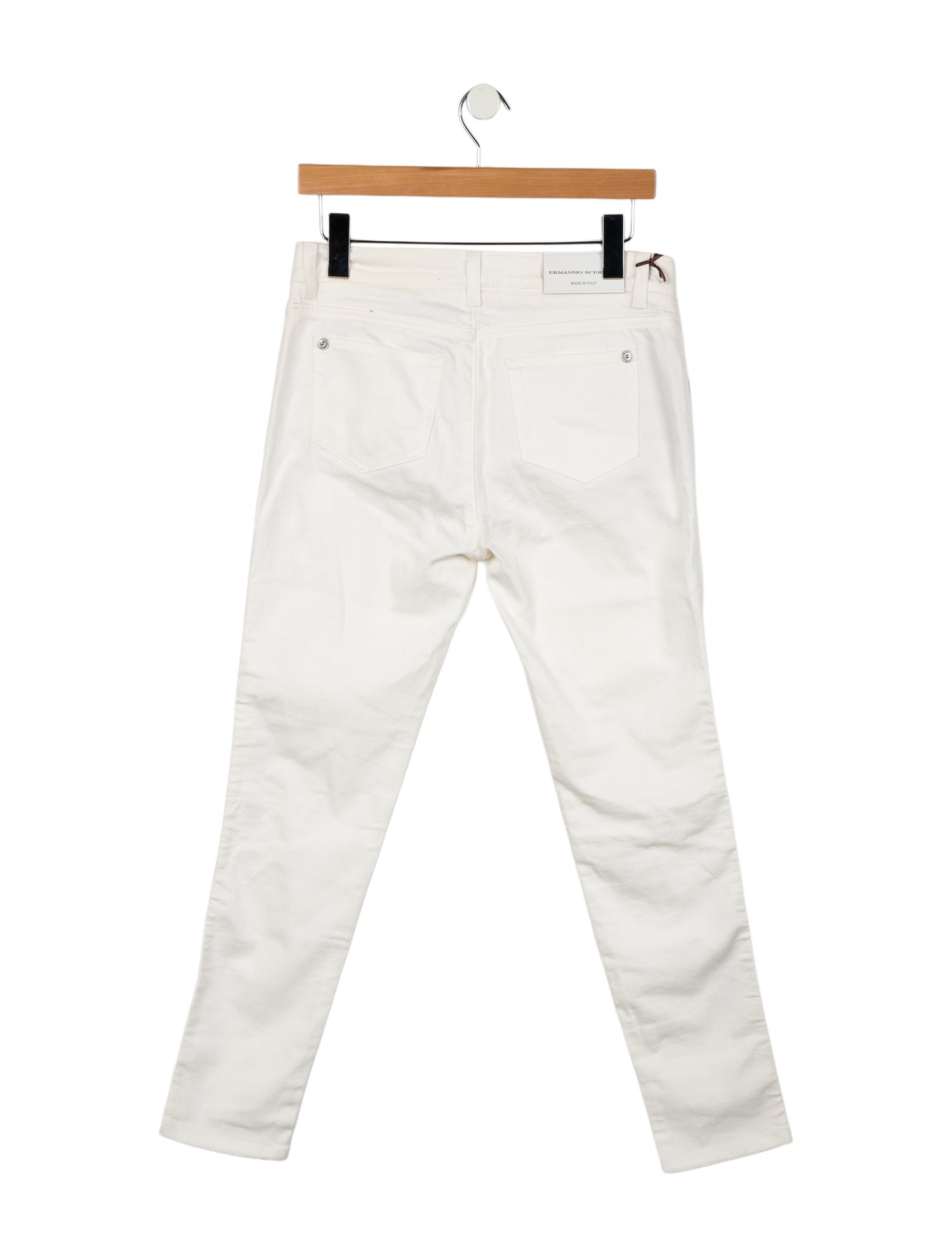 Ermanno Scervino High-Rise Skinny Leg Jeans