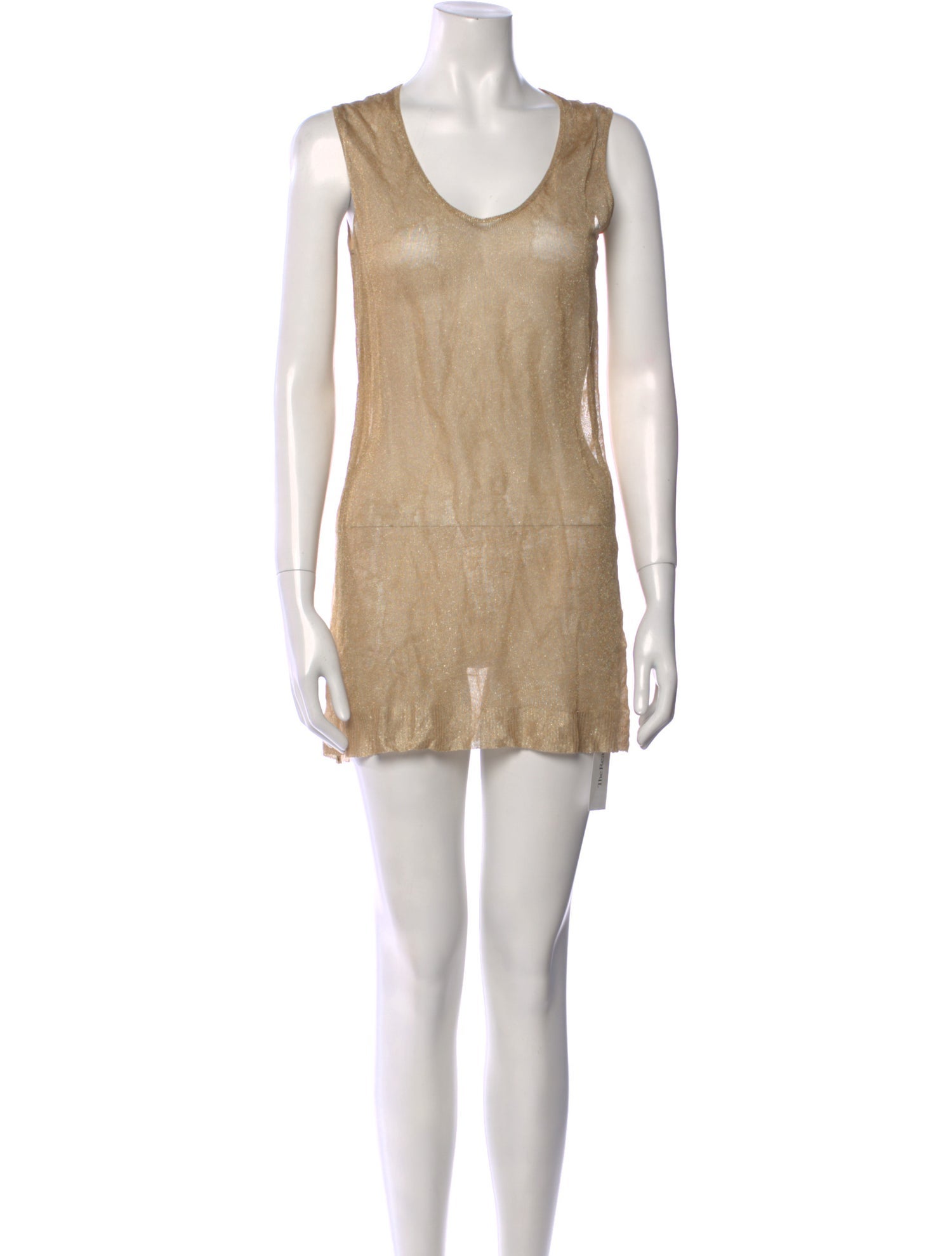 Ermanno Scervino Scoop Neck Sleeveless Tunic