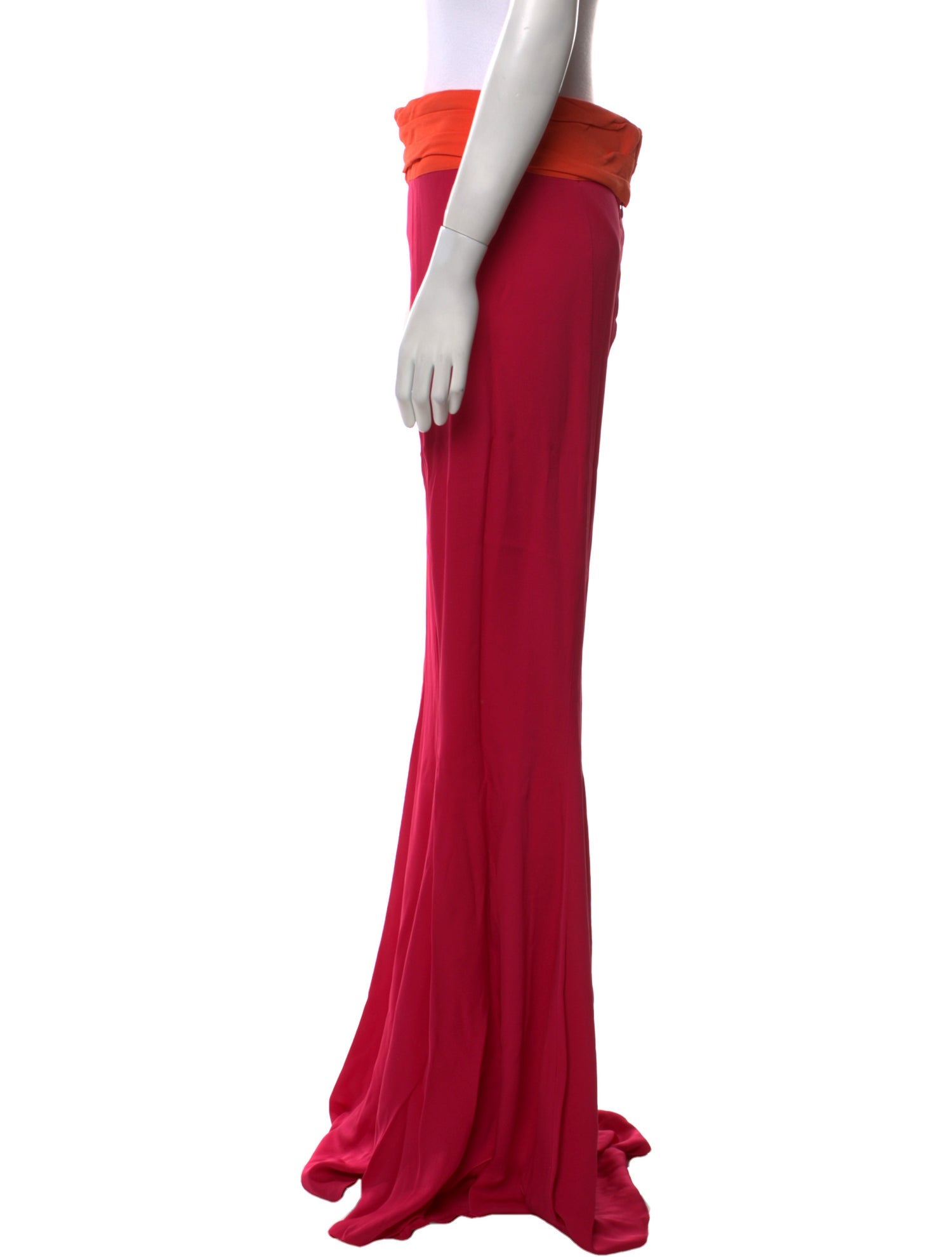 Ermanno Scervino Silk Long Skirt