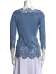 Ermanno Scervino Wool Scoop Neck Top