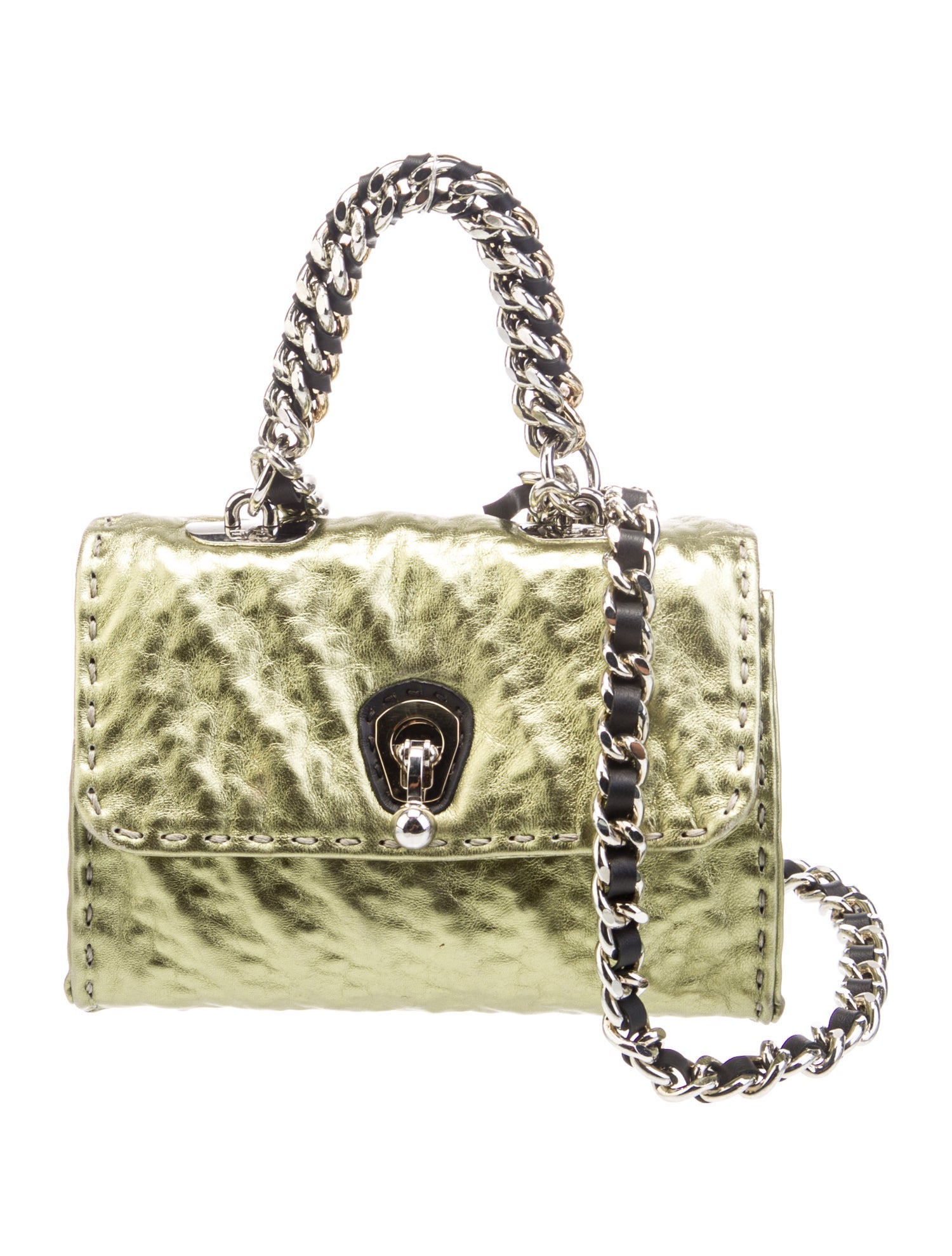 Ermanno Scervino Leather Shoulder Bag