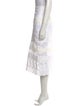 Ermanno Scervino Lace Pattern Midi Length Skirt