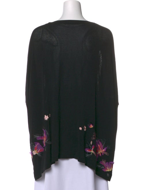 Ermanno Scervino Floral Print Scoop Neck Top