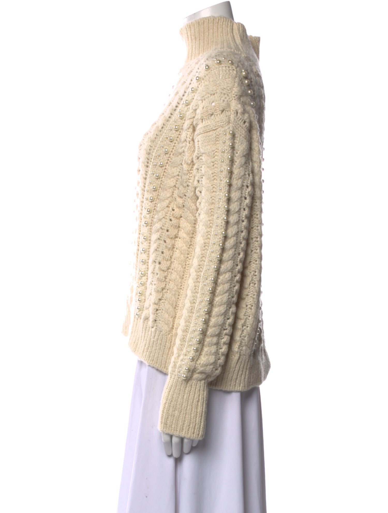 Ermanno Scervino Alpaca Turtleneck Sweater