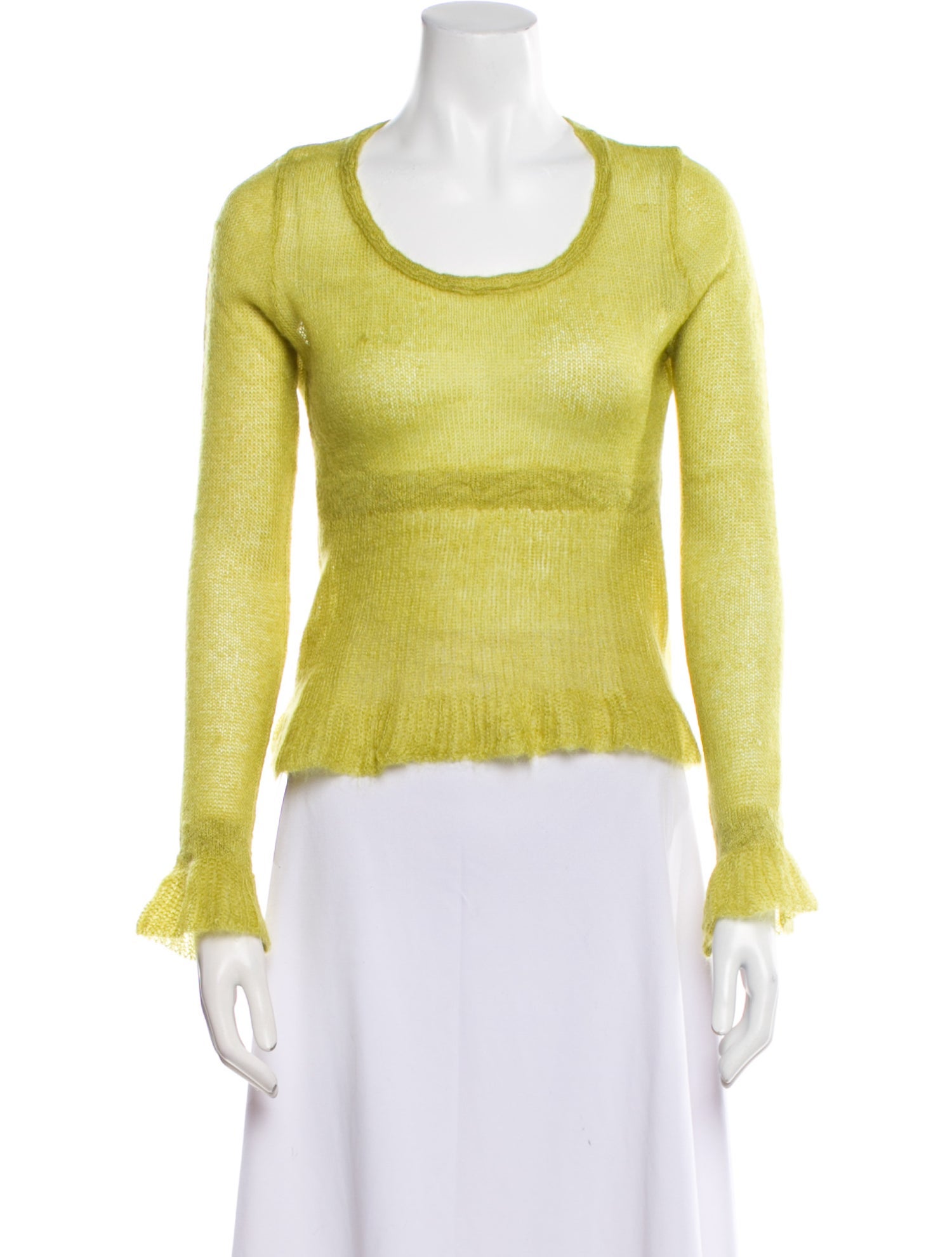 Ermanno Scervino Scoop Neck Sweater
