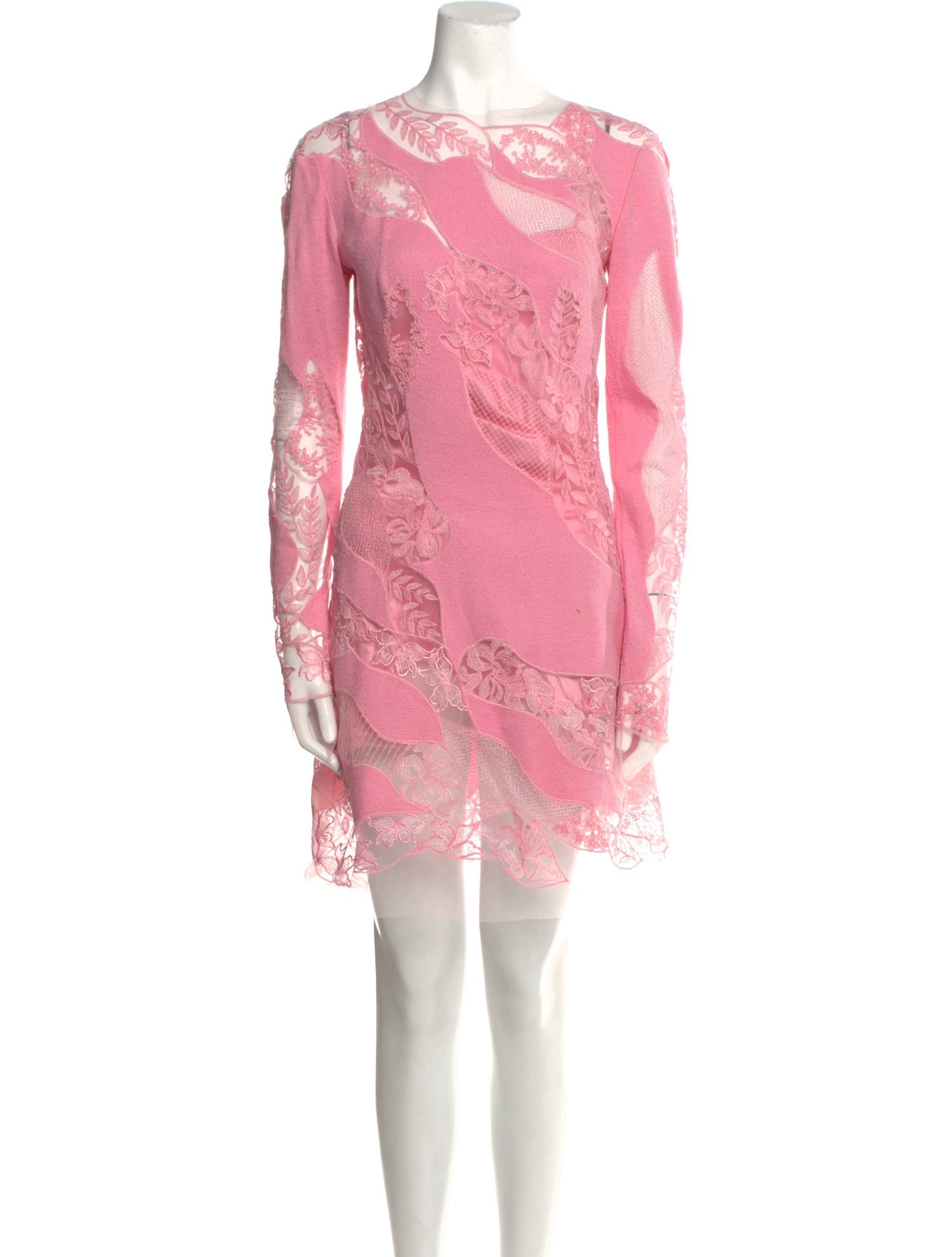 Ermanno Scervino Silk Mini Dress