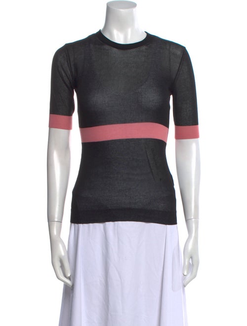 Ermanno Scervino Crew Neck Short Sleeve Top