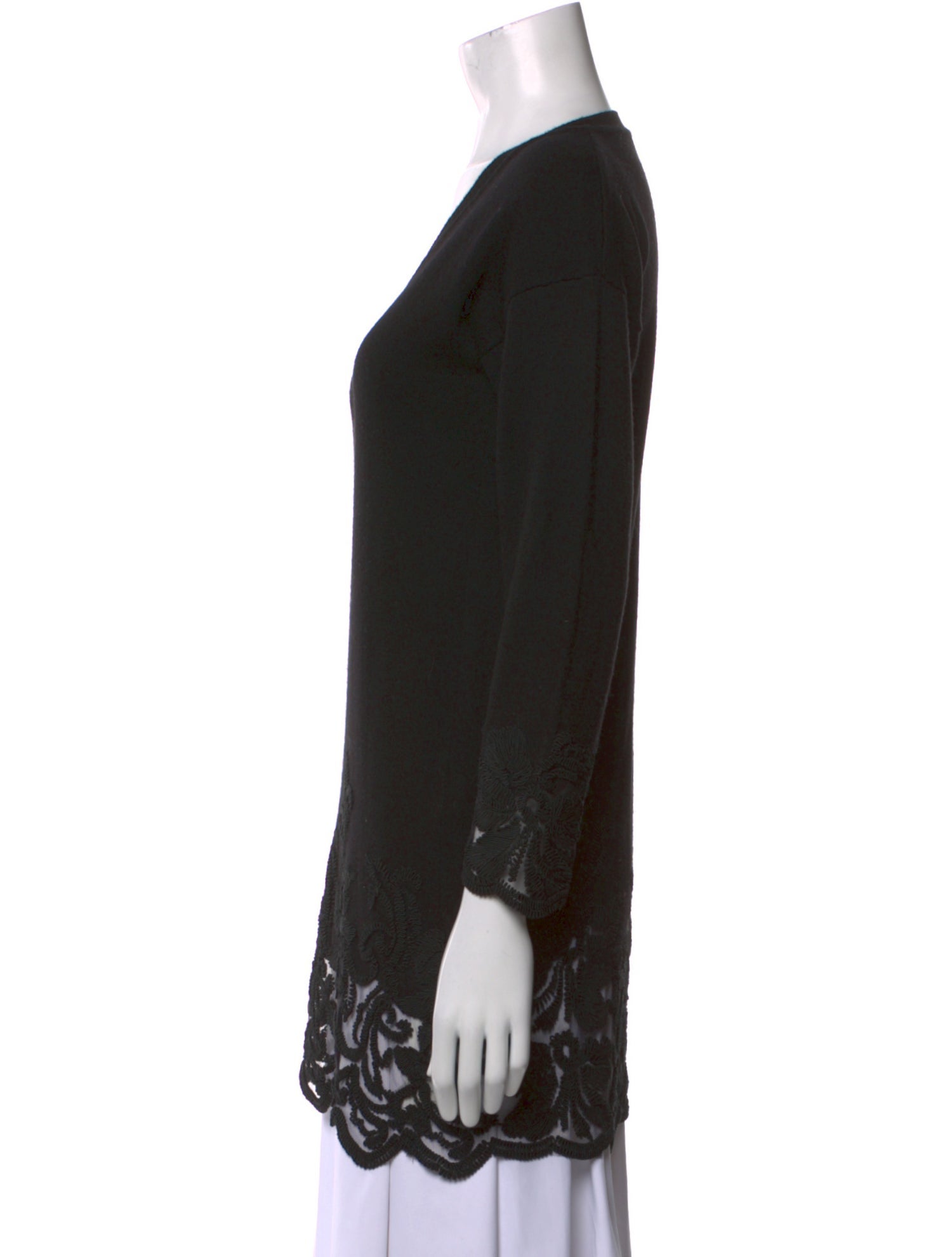 Ermanno Scervino Virgin Wool V-Neck Sweater