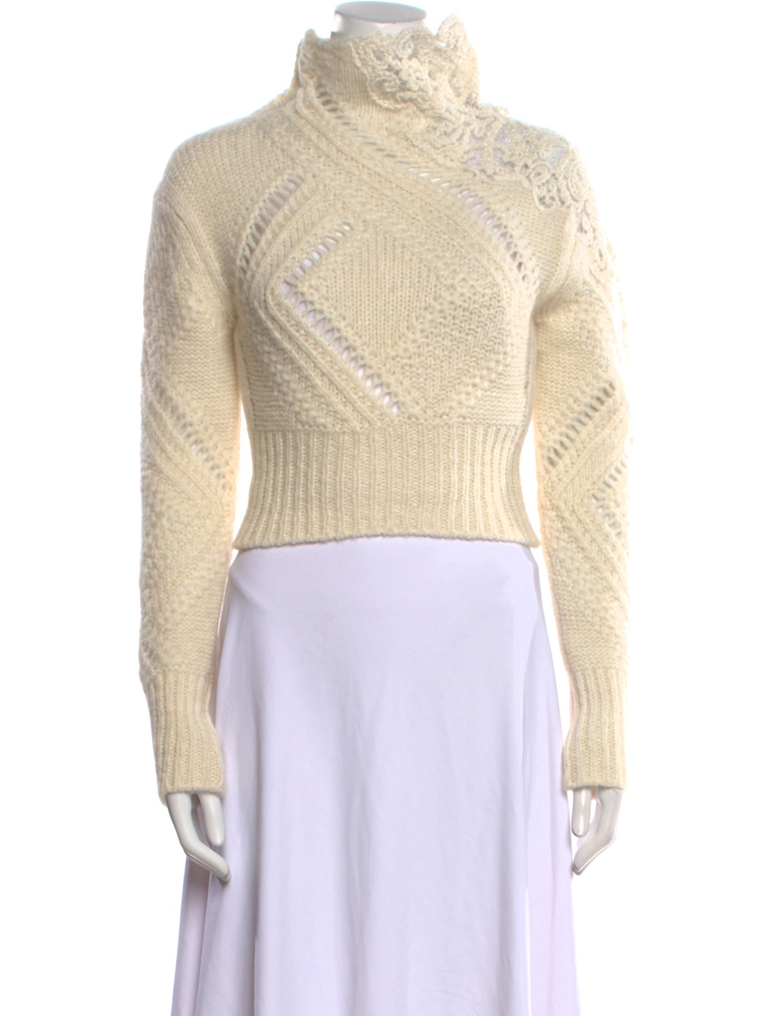 Ermanno Scervino Alpaca Turtleneck Sweater