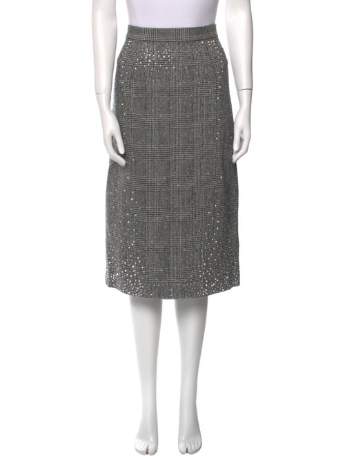 Ermanno Scervino Linen Knee-Length Skirt