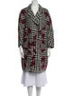 Ermanno Scervino Plaid Print Coat