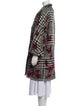 Ermanno Scervino Plaid Print Coat
