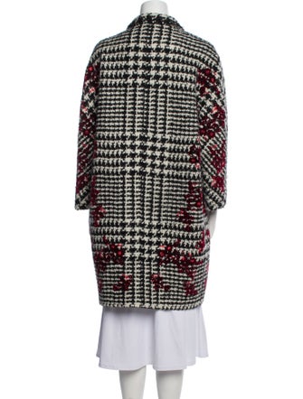 Ermanno Scervino Plaid Print Coat
