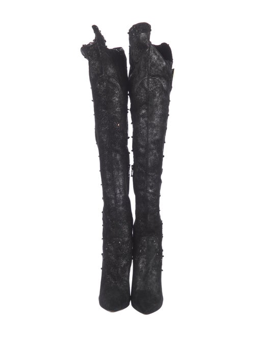 Ermanno Scervino Suede Boots