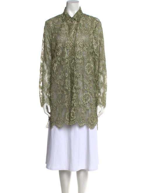 Ermanno Scervino Paisley Print Long Sleeve Tunic