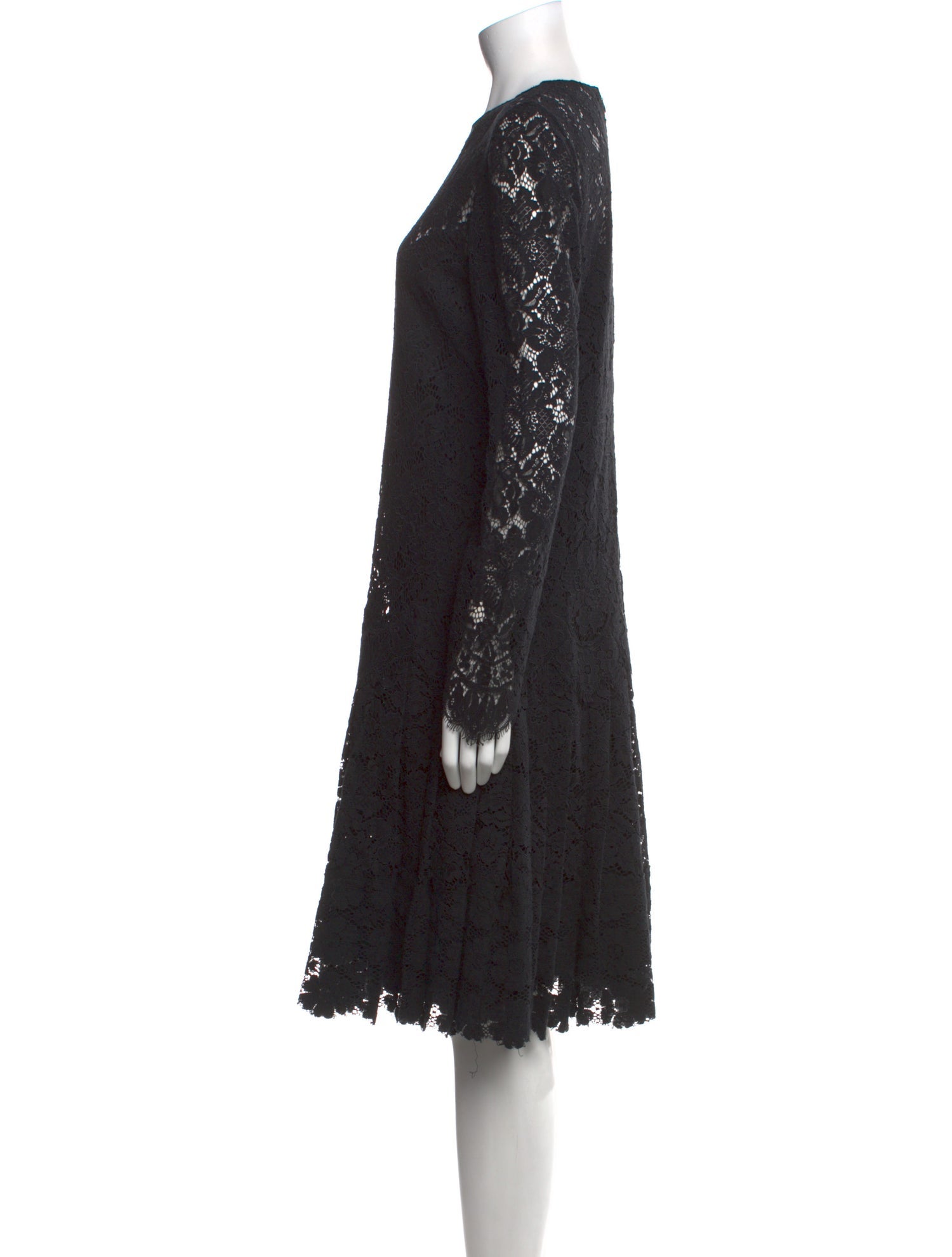 Ermanno Scervino Lace Pattern Knee-Length Dress