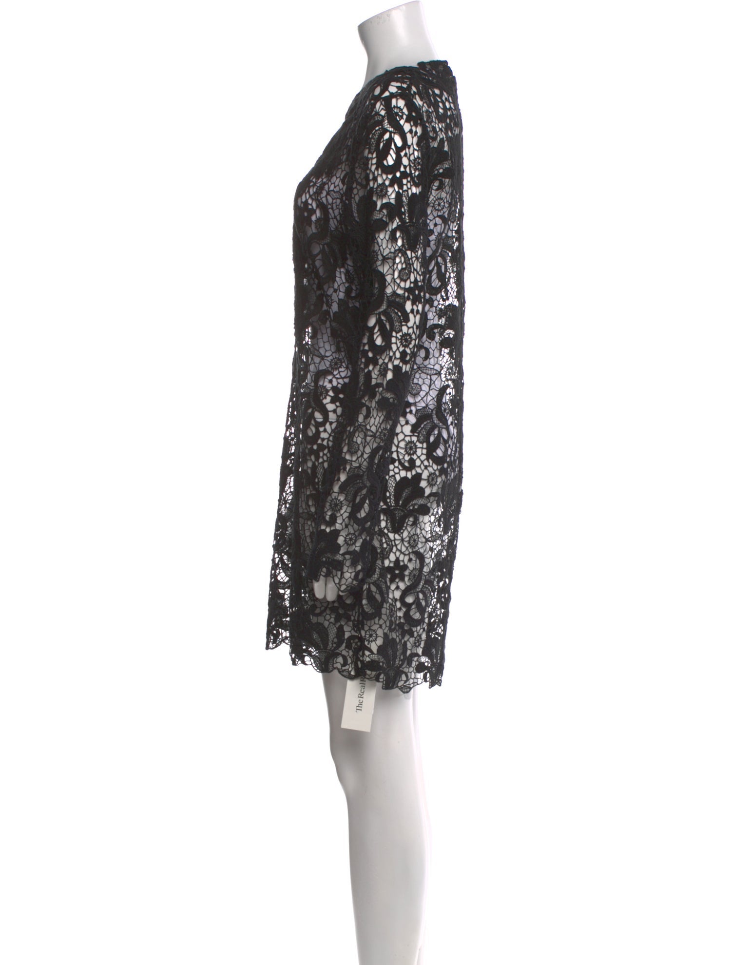 Ermanno Scervino Lace Pattern Mini Dress