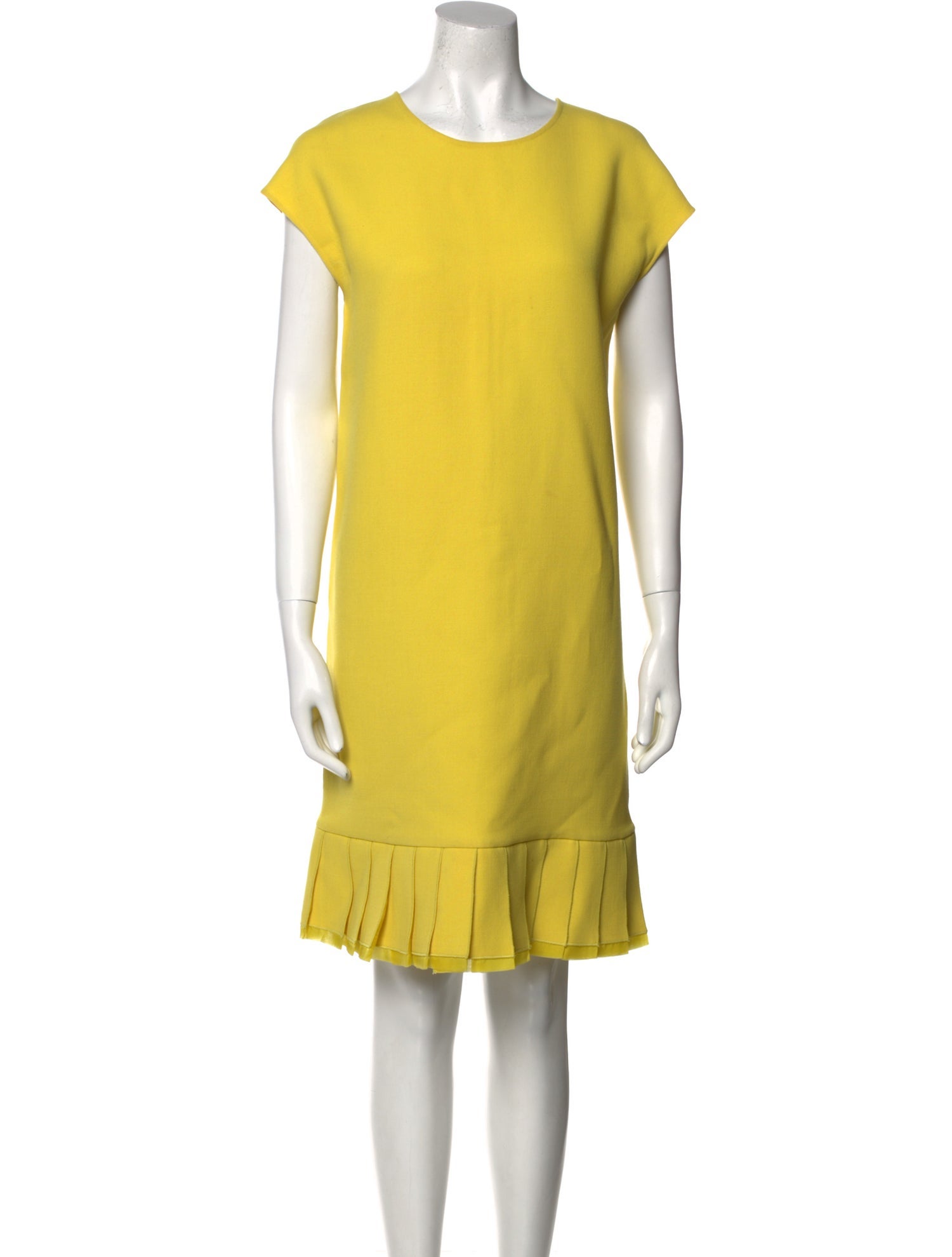 Ermanno Scervino Virgin Wool Knee-Length Dress