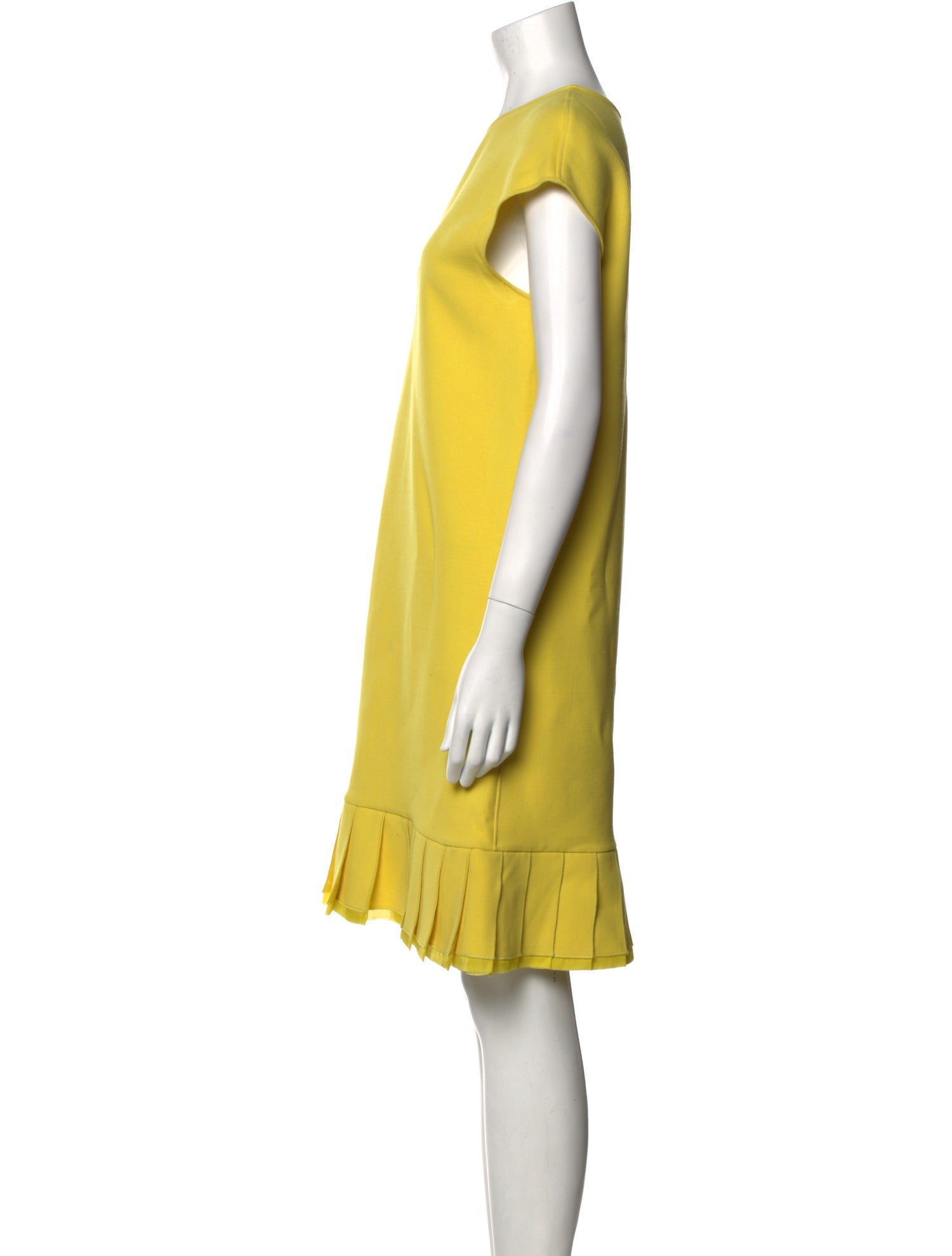 Ermanno Scervino Virgin Wool Knee-Length Dress