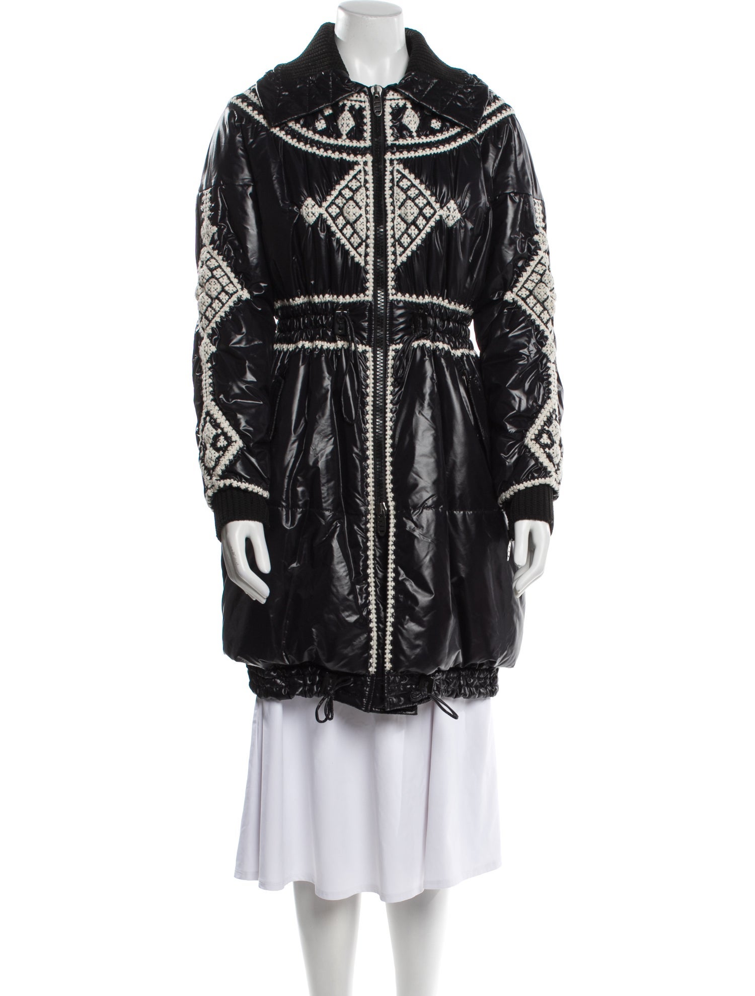 Ermanno Scervino Printed Down Jacket