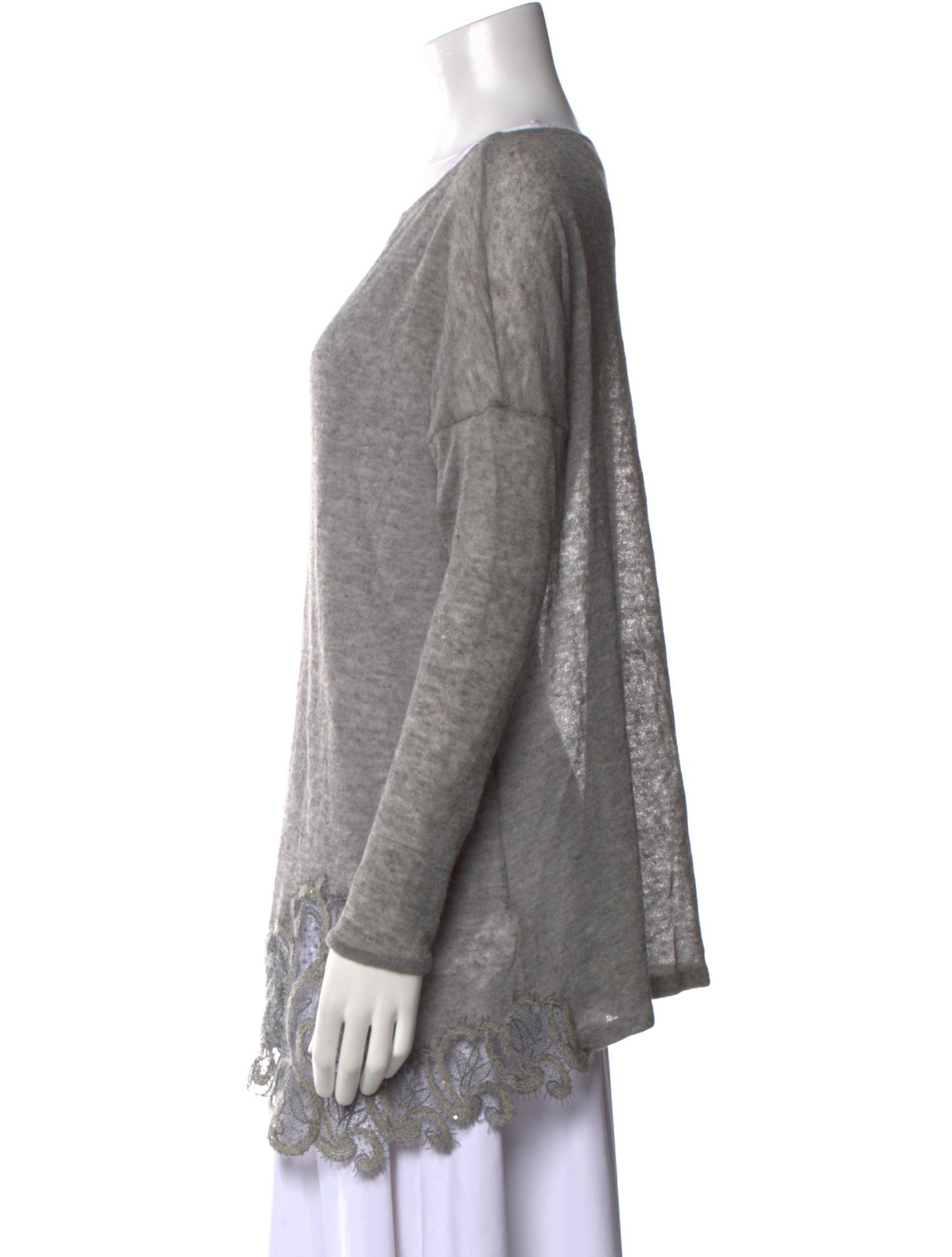 Ermanno Scervino Bateau Neckline Sweater