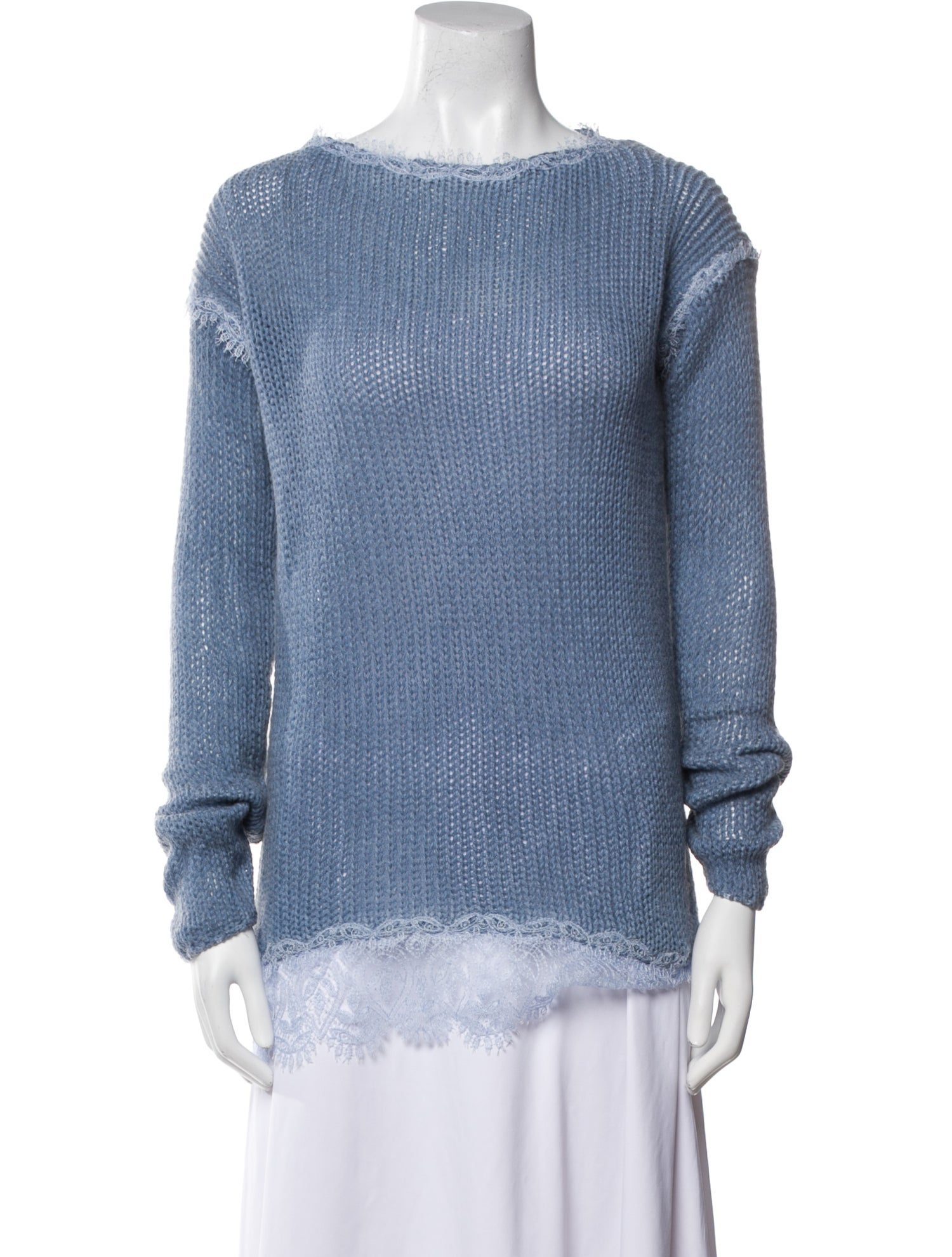 Ermanno Scervino Bateau Neckline Sweater