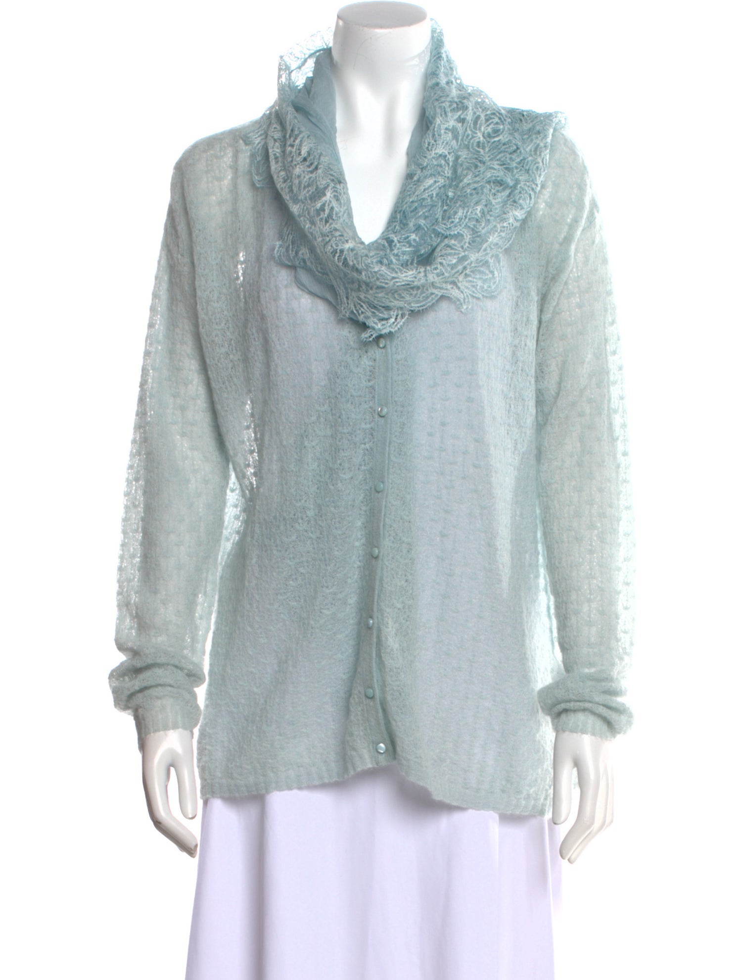 Ermanno Scervino Cowl Neck Sweater