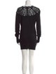 Ermanno Scervino Cashmere Mini Dress