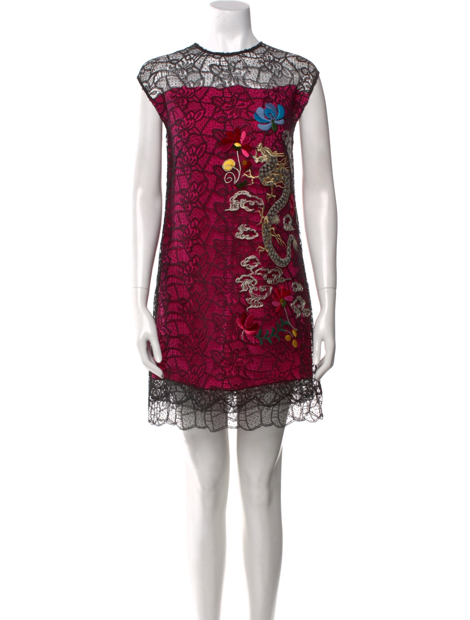 Ermanno Scervino Silk Mini Dress w/ Tags