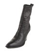 Ermanno Scervino Leather Sock Boots