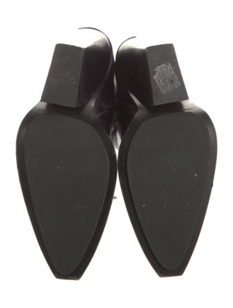 Ermanno Scervino Leather Sock Boots