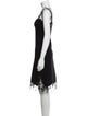 Ermanno Scervino V-Neck Midi Length Dress