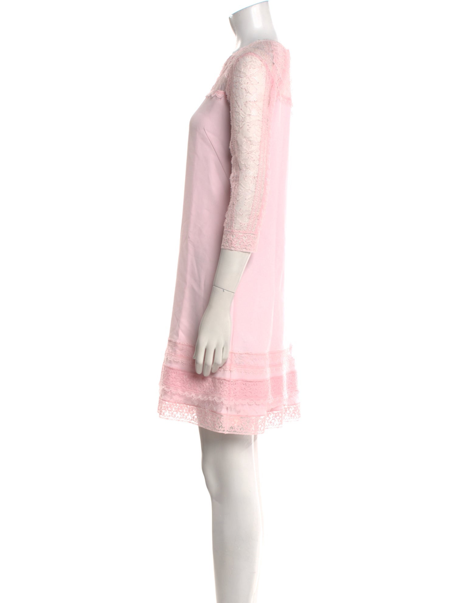 Ermanno Scervino Crew Neck Mini Dress w/ Tags