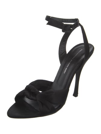 Ermanno Scervino Satin Sandals