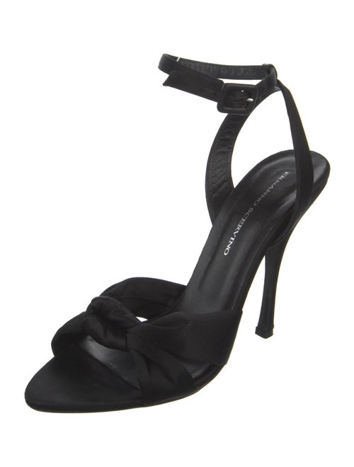 Ermanno Scervino Satin Sandals